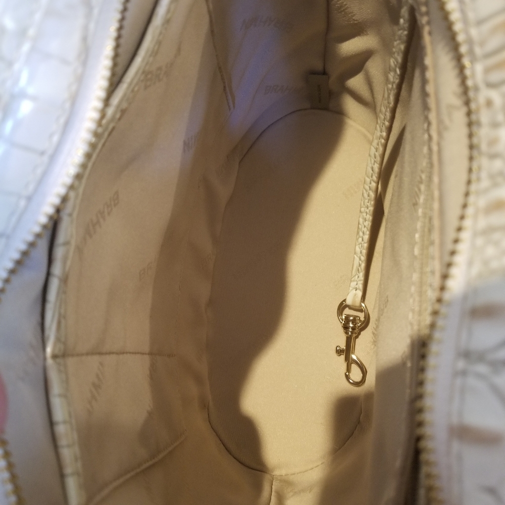 Brahmin Small Bowie Canvas Lima NWT - Picture 6 of 16